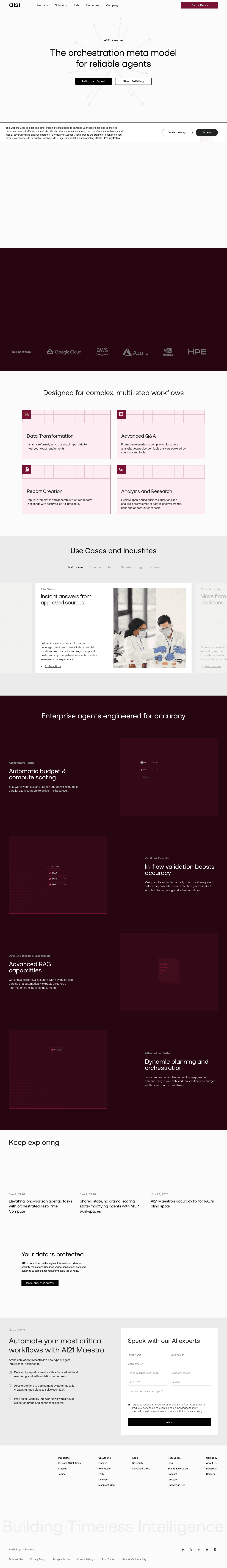 AI21 Labs screenshot