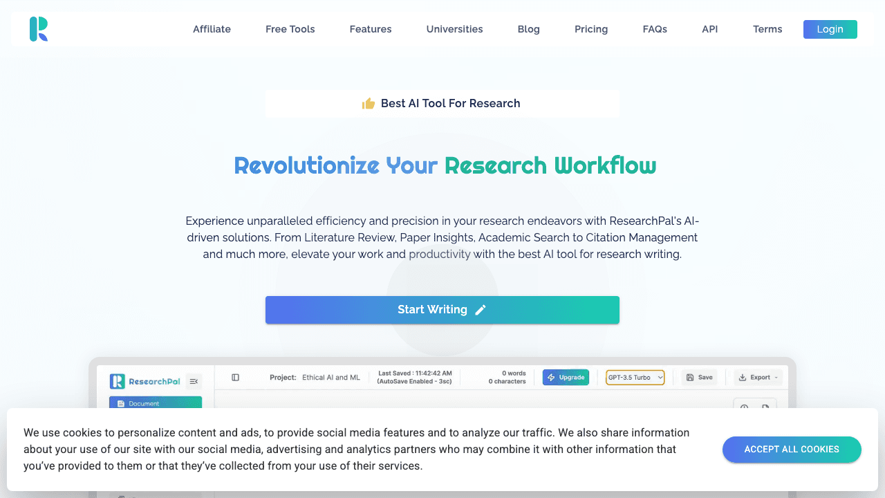 ResearchPal screenshot