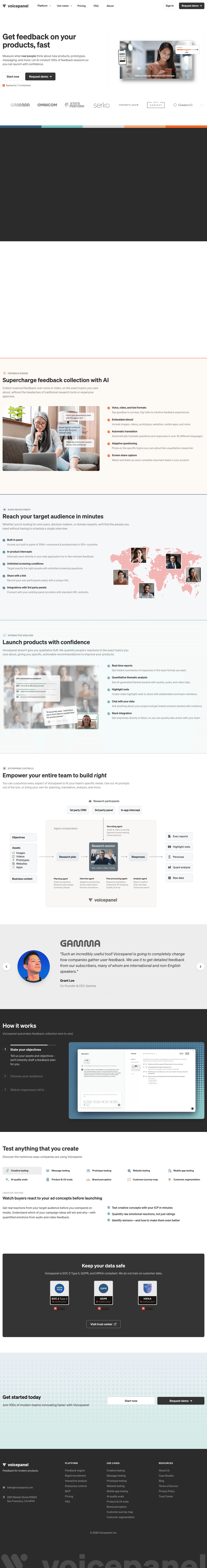 Voicepanel screenshot